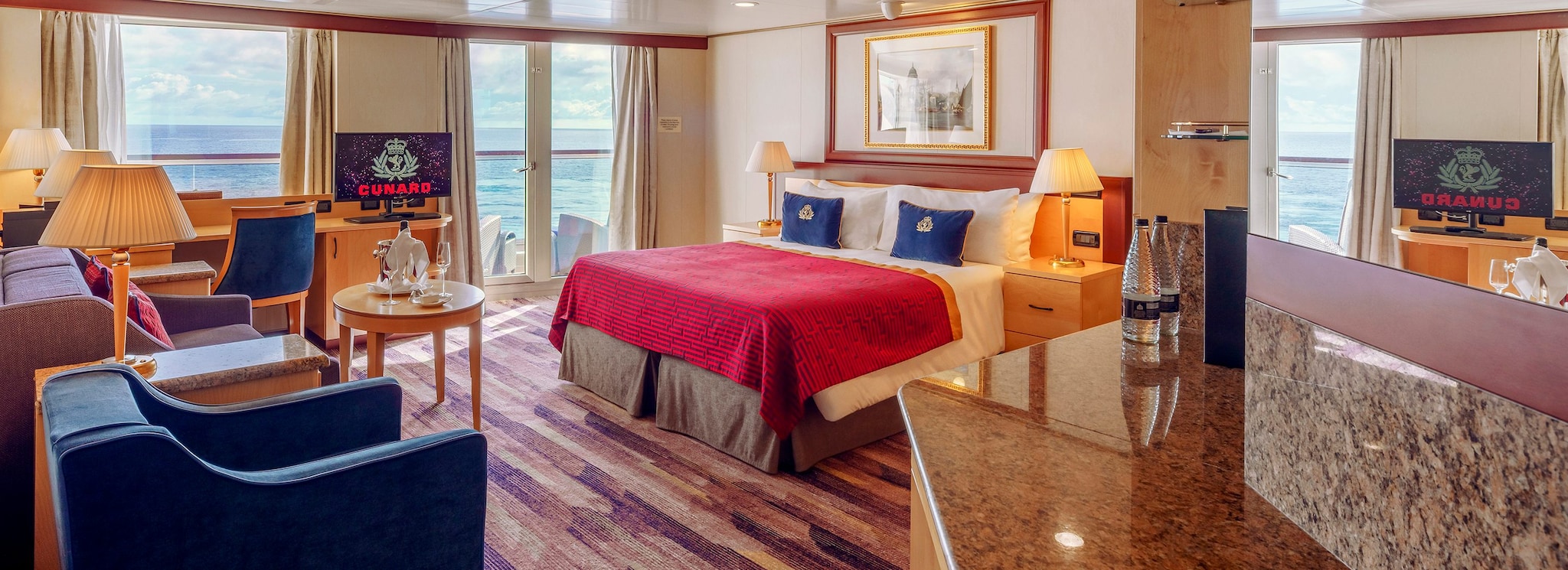 Staterooms and suites on Queen Elizabeth