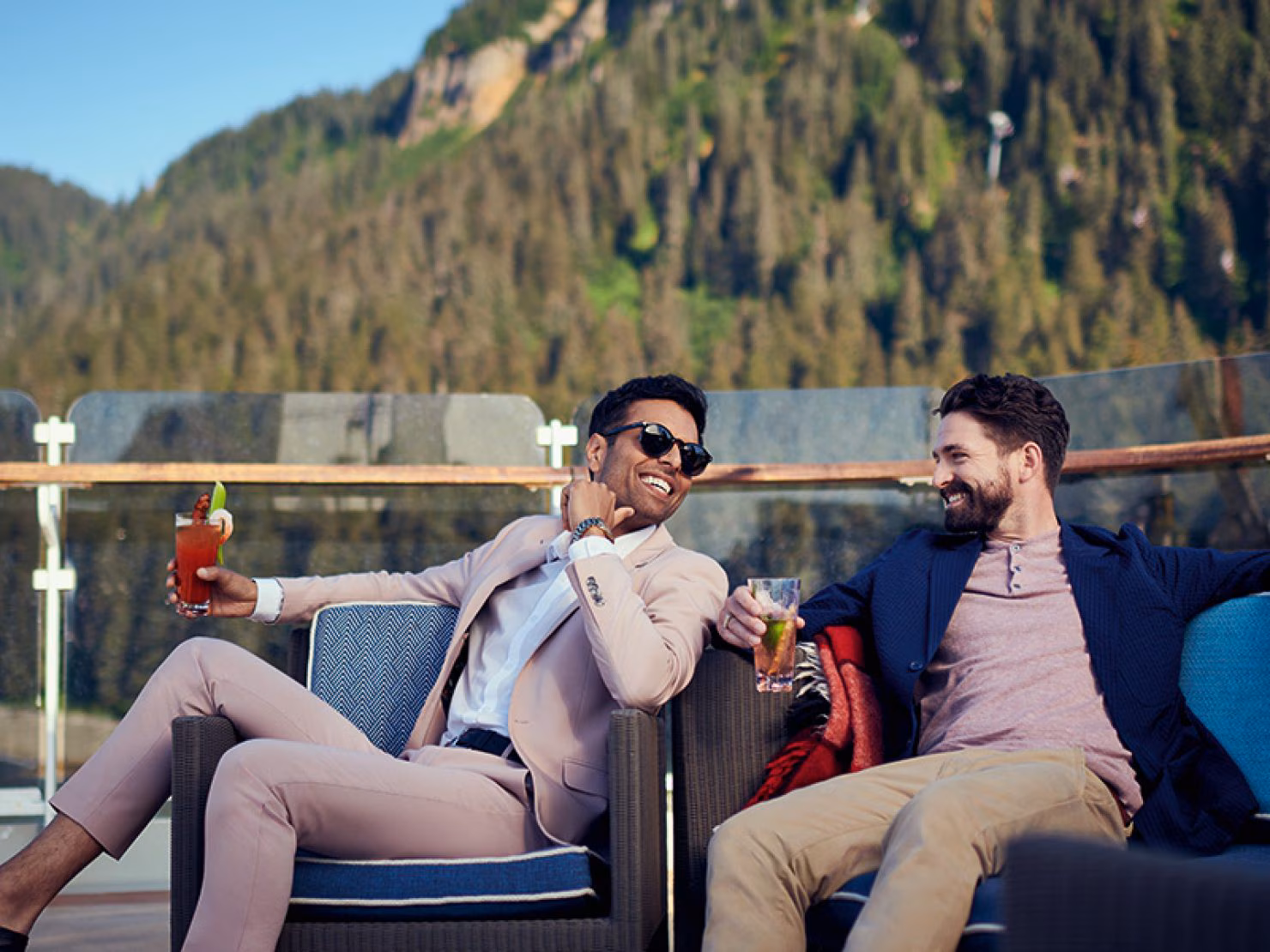 Lido Deck on Queen Elizabeth