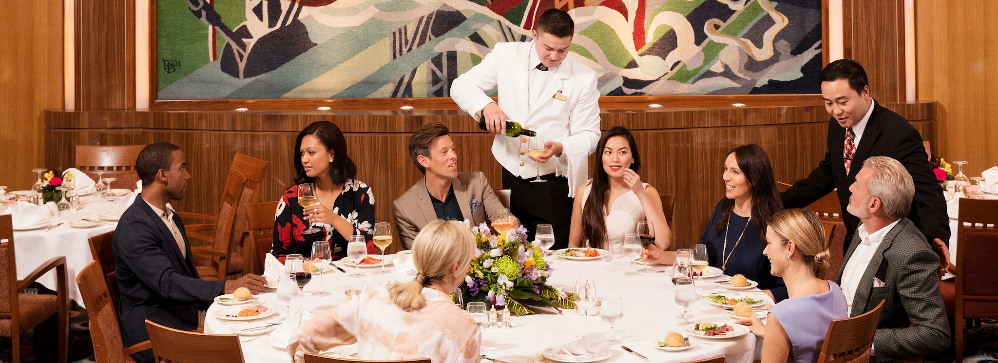 Dining experiences on Queen Mary 2