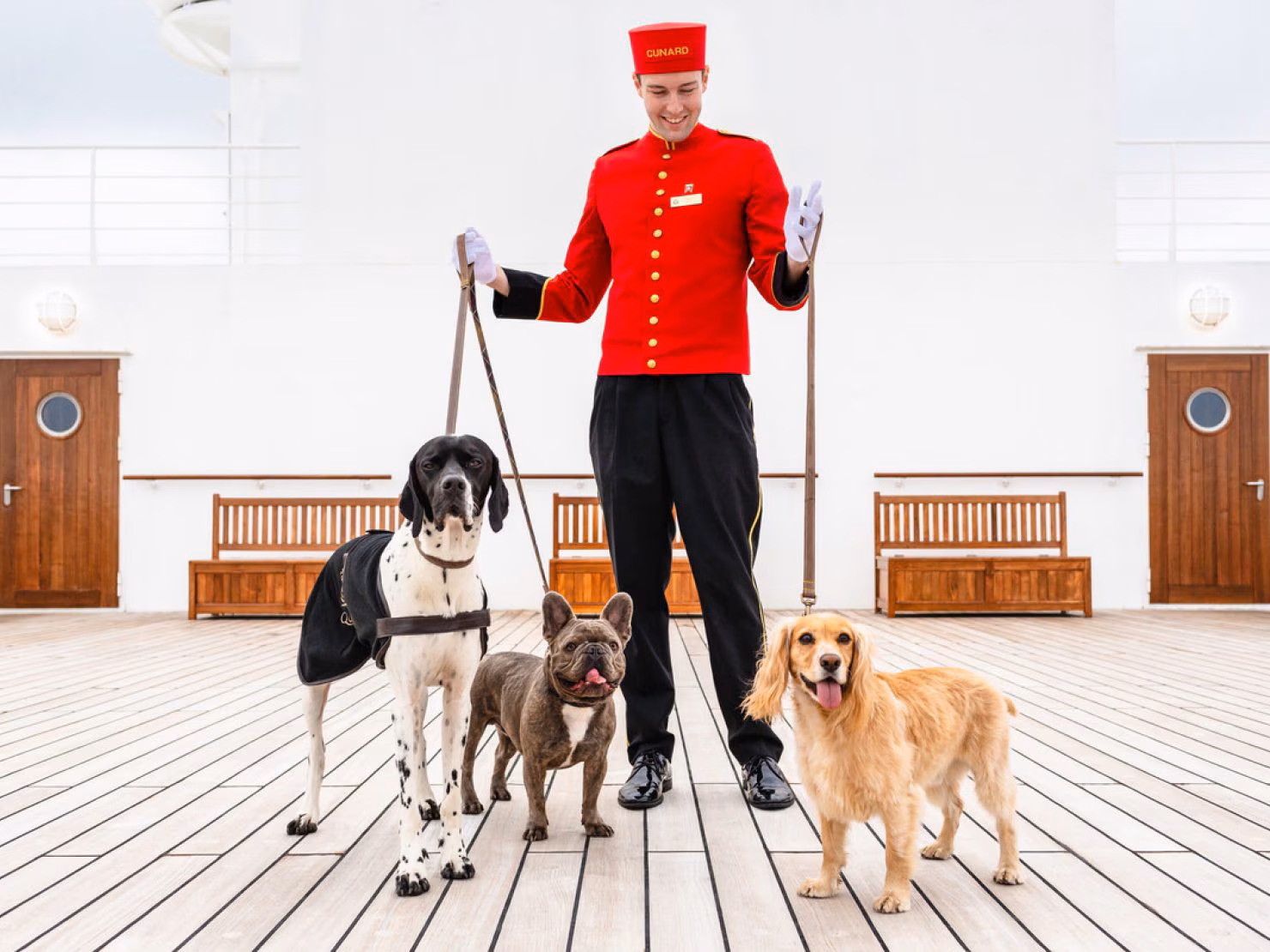 Kennels on Queen Mary 2
