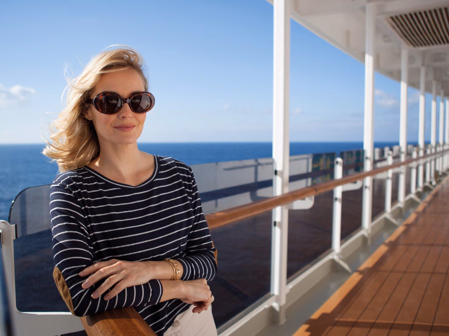 Promenade Deck on Queen Victoria